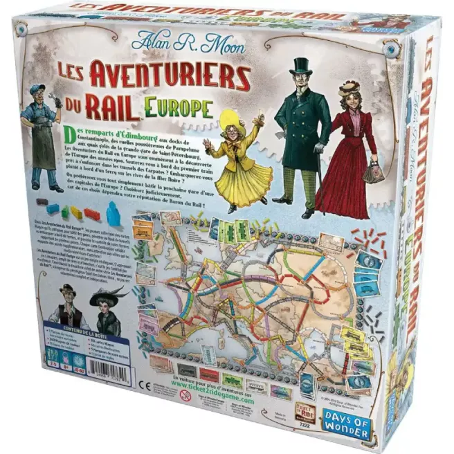 Les Aventuriers du Rail - Europe Les Aventuriers du Rail - Europe