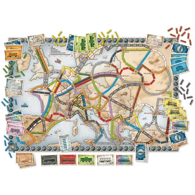 Les Aventuriers du Rail - Europe Les Aventuriers du Rail - Europe