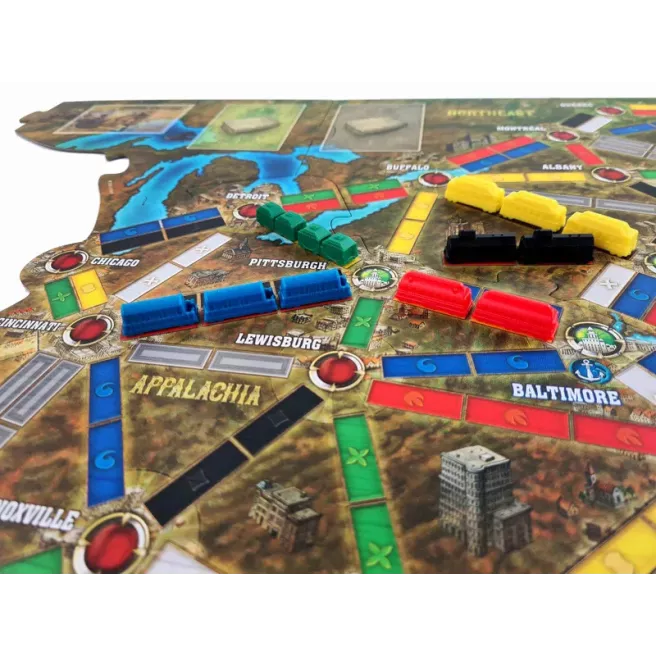 Les Aventuriers du Rail Legacy: Légendes de l'Ouest