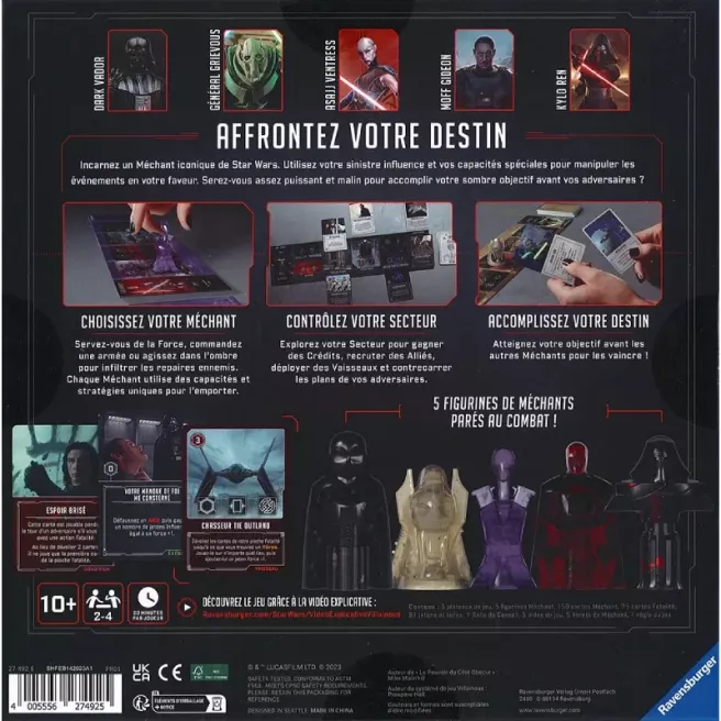 Star Wars Villainous - La Puissance du Côté Obscur Star Wars Villainous - La Puissance du Côté Obscur