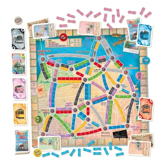 Les Aventuriers du Rail - San Francisco