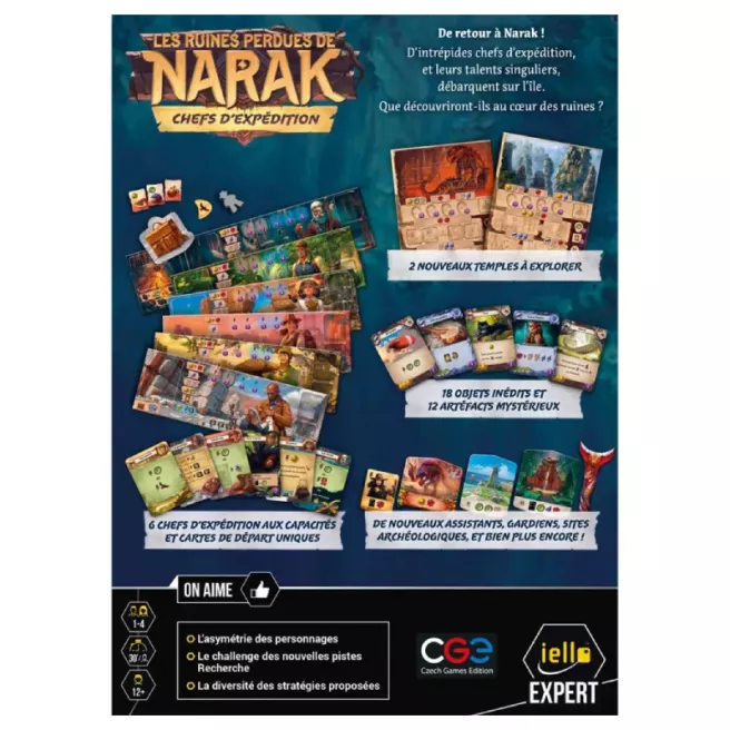 Les Ruines Perdues De Narak - Chefs d'Expédition Les Ruines Perdues De Narak - Chefs d'Expédition