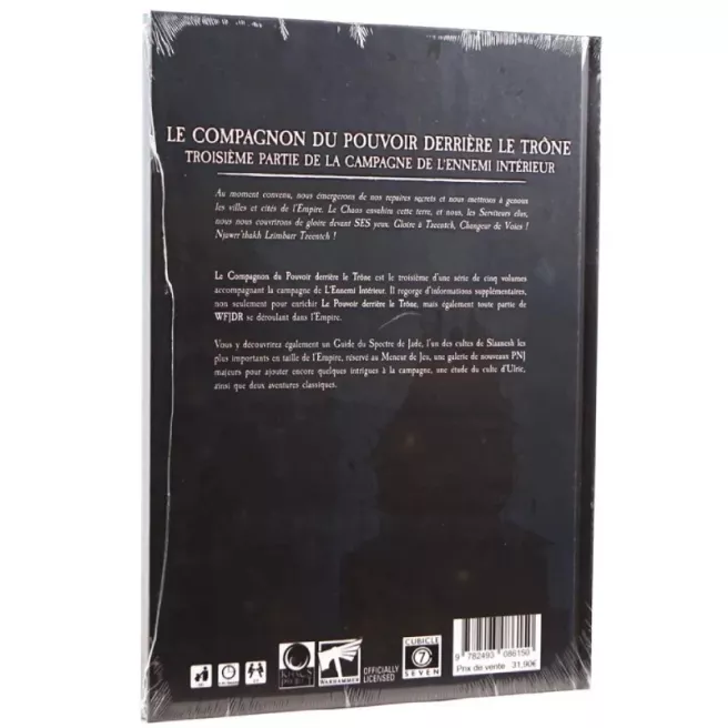 Warhammer Fantasy Roleplay - Le Pouvoir Derrière le Trône : Compagnon Warhammer Fantasy Roleplay - Le Pouvoir Derrière le Trône : Compagnon