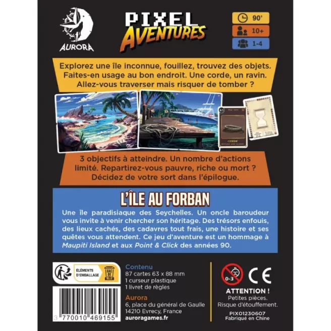Pixel Aventures - L'île au Forban