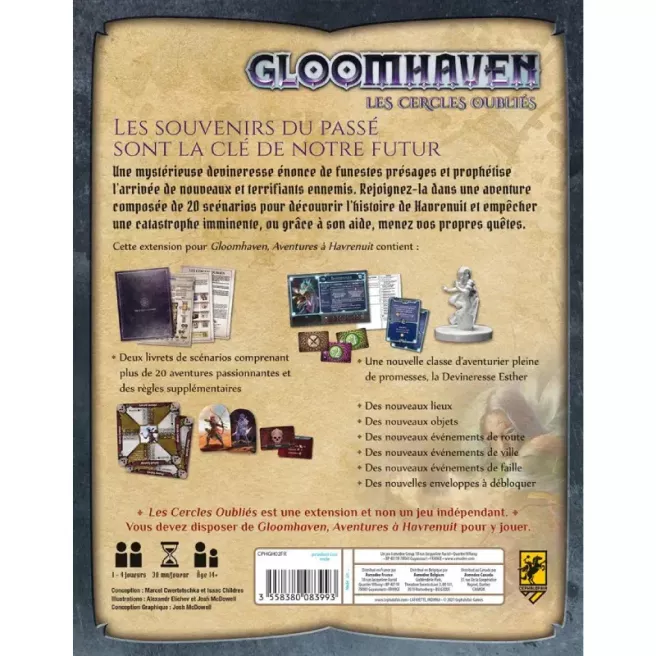 Gloomhaven - Les Cercles Oubliés Gloomhaven - Les Cercles Oubliés