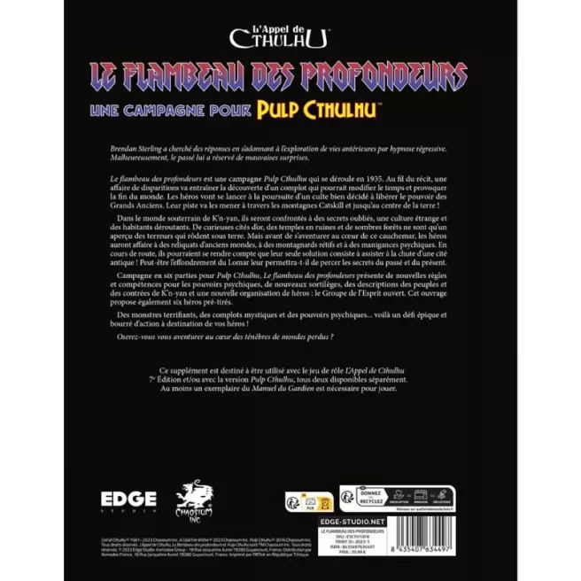 L'Appel de Cthulhu - Le Flambeau des Profondeurs