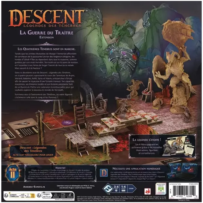Descent : Légendes des Ténèbres - Extension "La Guerre du Traître"