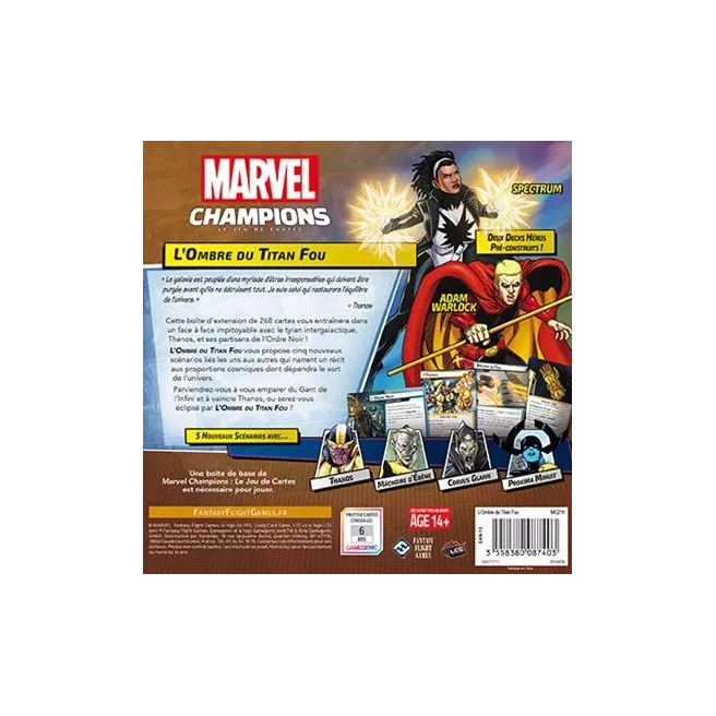 Marvel Champions : L'Ombre du Titan Fou