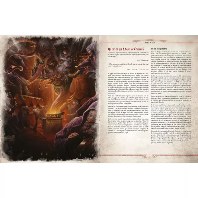 L'Appel de Cthulhu - Boîte de Base L'Appel de Cthulhu - Boîte de Base