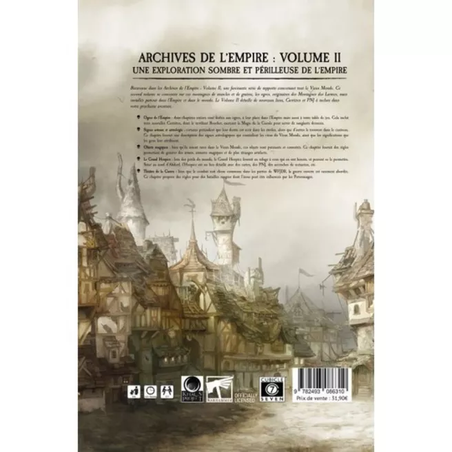 Warhammer Fantasy Roleplay - Archives de l’Empire Volume II Warhammer Fantasy Roleplay - Archives de l’Empire Volume II
