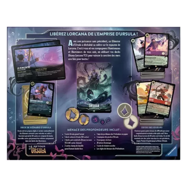 Lorcana - Le Retour d'Ursula - La Quête des Illumineurs: Menace des Profondeurs