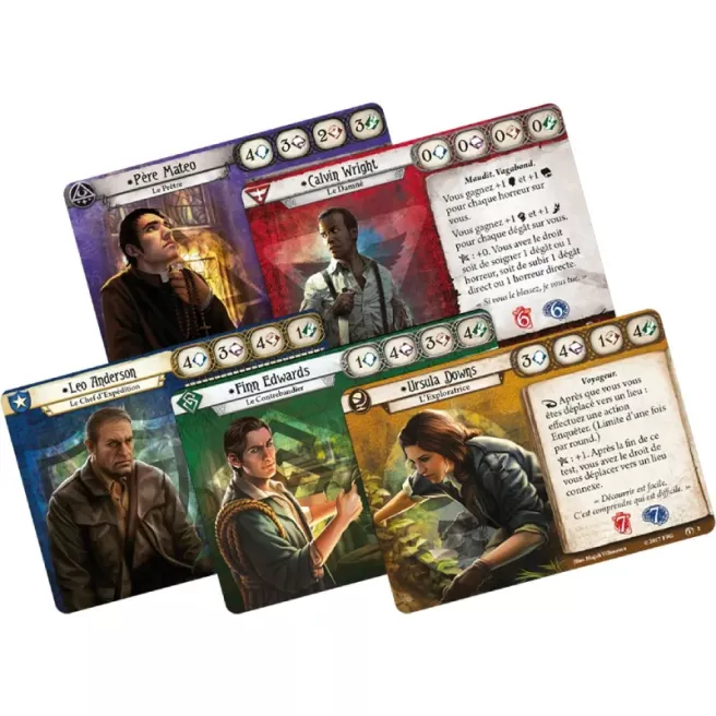 Horreur à Arkham: Le Jeu de Cartes - La Civilisation Oubliée (Investigateurs)