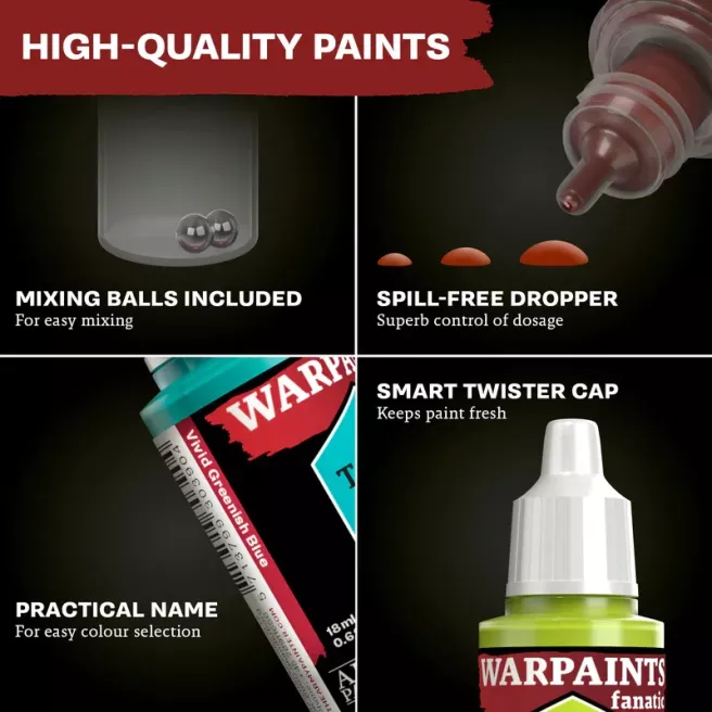 The Army Painter - Warpaints Fanatic Washes Paint Set The Army Painter - Warpaints Fanatic Washes Paint Set
