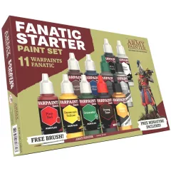 The Army Painter - Warpaints Fanatic Starter Paint Set The Army Painter - Warpaints Fanatic Starter Paint Set