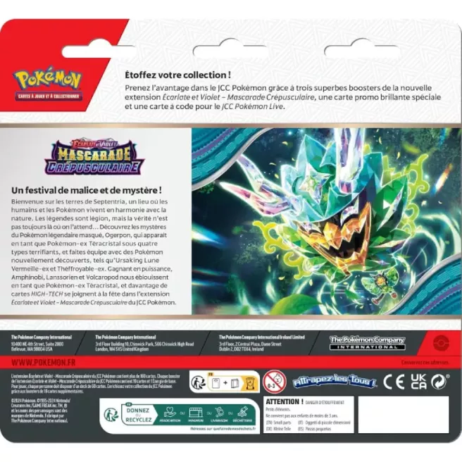 Pokémon - EV06: Mascarade Crépusculaire