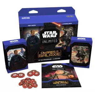 Star Wars Unlimited: Ombres de la Galaxie - Kit de Démarrage 2 joueurs Star Wars Unlimited: Ombres de la Galaxie - Kit de Démarrage 2 joueurs