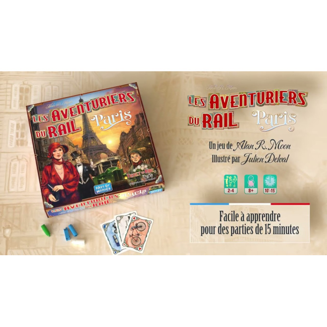 Les Aventuriers du Rail - Paris