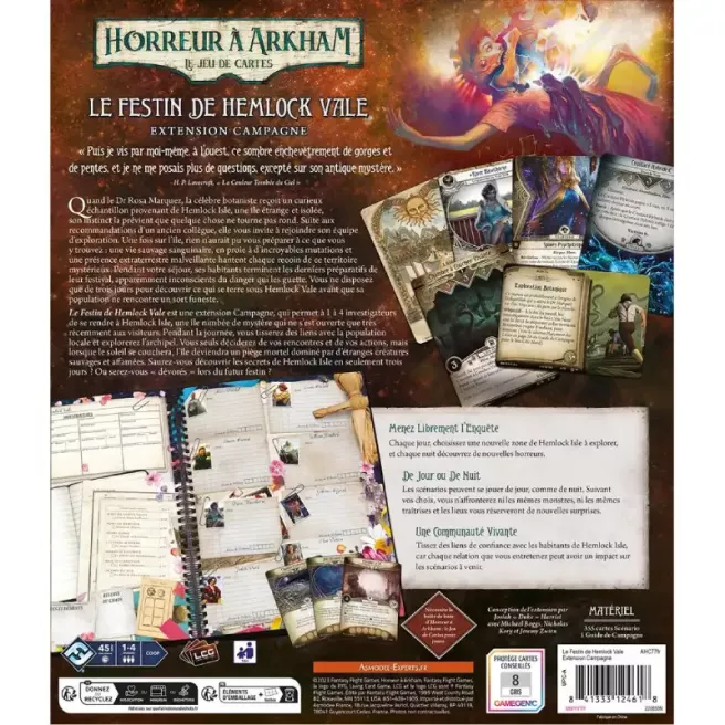 Horreur à Arkham: Le Jeu de Cartes - Le Festin de Hemlock Vale (Campagne)