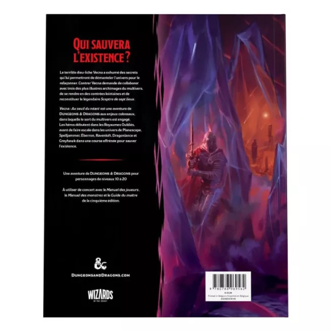 Dungeons & Dragons 5e Éd. - Vecna: Au Seuil du Néant Dungeons & Dragons 5e Éd. - Vecna: Au Seuil du Néant