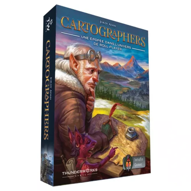 Cartographers: Une Epopée dans l'Univers de Roll Player