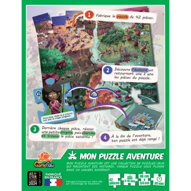 Mon Puzzle Aventure - Terre Ocre Mon Puzzle Aventure - Terre Ocre