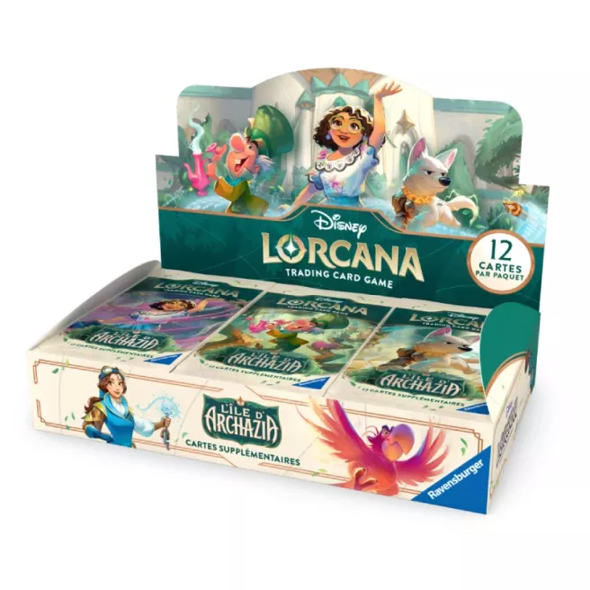 Lorcana - L'île d'Archazia - Display 24 Boosters