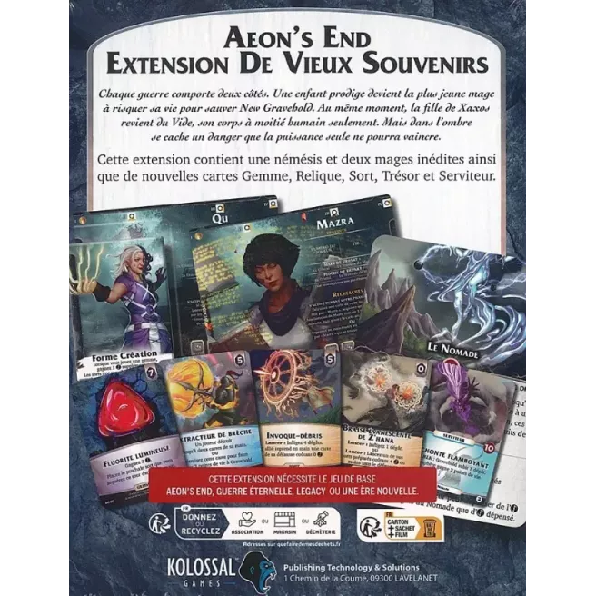 Aeon's End - De Vieux Souvenirs