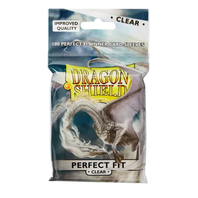 Dragon Shield - 100 Sleeves Perfect Fit - Clear
