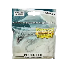 Dragon Shield - 100 Sideloaders Sleeves Perfect Fit - Clear