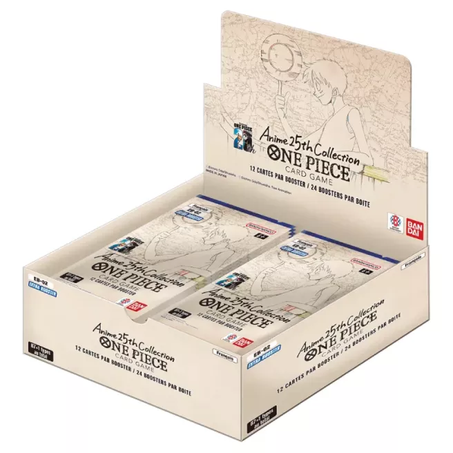 One Piece Card Game - Anime 25th Collection EB-02 - Display FR