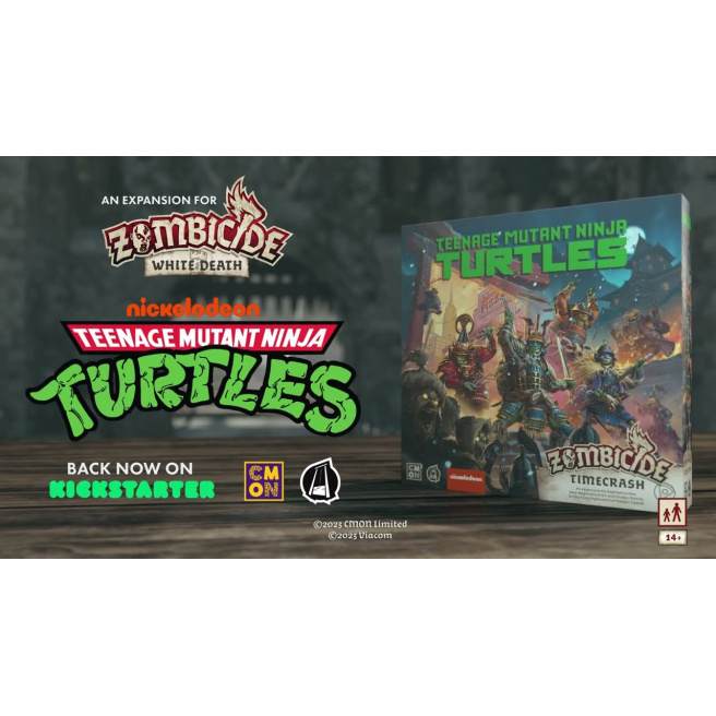 Zombicide: White Death - TMNT Time Crash