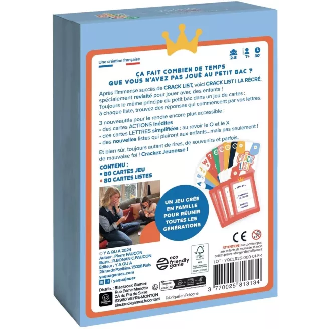 Crack List - La Récré