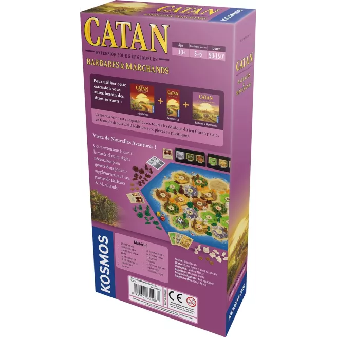 Catan : Barbares et Marchands - Extension 5 & 6 joueurs