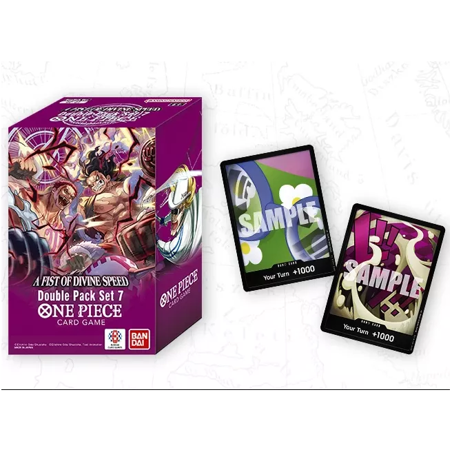 One Piece Card Game - A Fist Of Divine Speed - Double Pack DP07 EN
