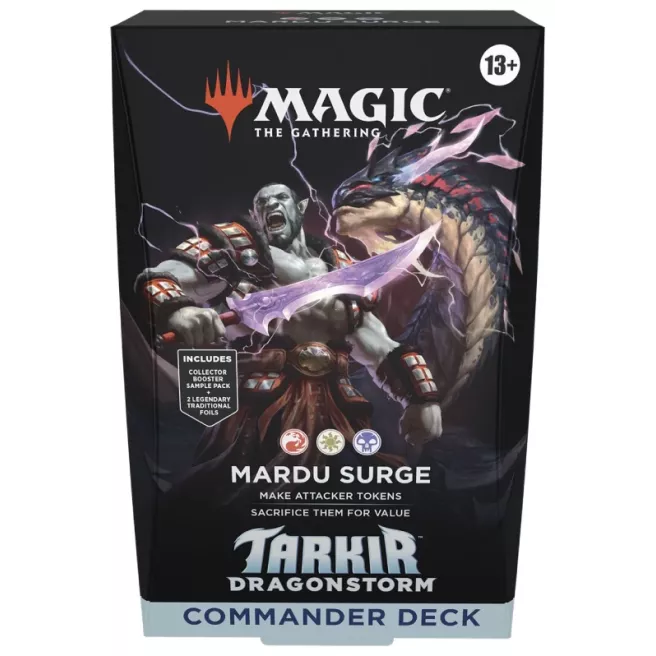 Magic: The Gathering - Tarkir: La Tempête des Dragons - Lot 5 Decks Commander FR