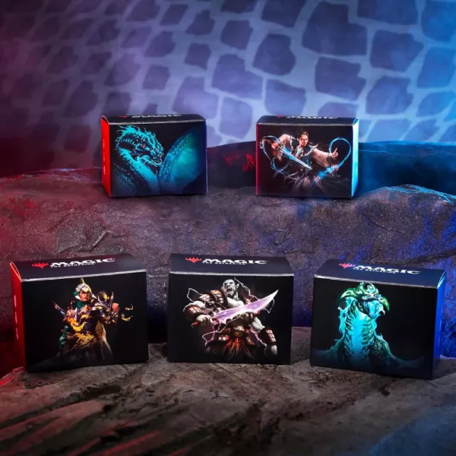 Magic: The Gathering - Tarkir: La Tempête des Dragons - Lot 5 Decks Commander FR