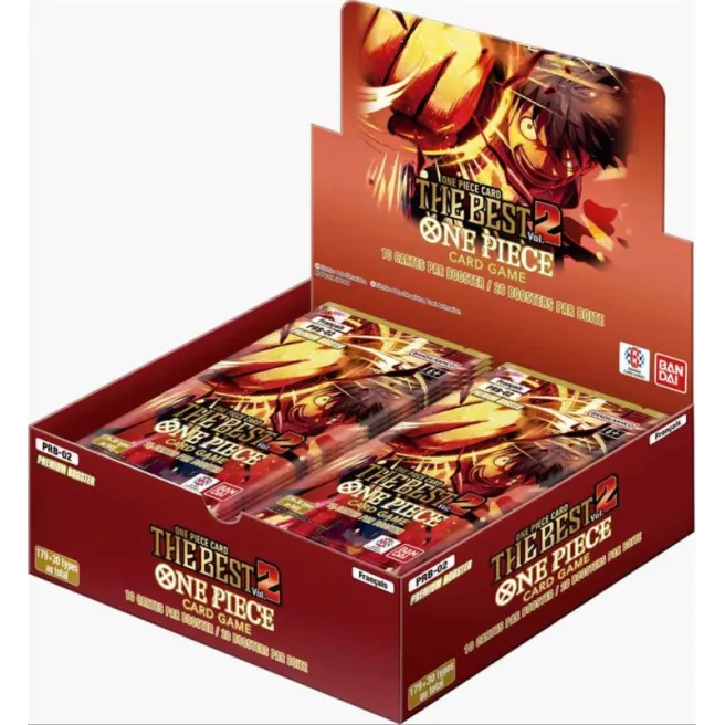 One Piece Card Game - Premium Booster The Best (PRB-02) - Display 20 Boosters FR
