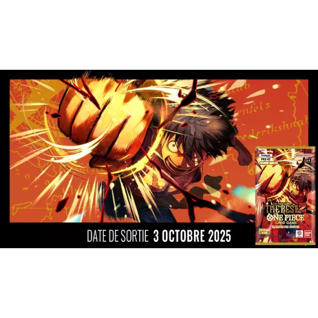 One Piece Card Game - Premium Booster The Best (PRB-02) - Display 20 Boosters FR