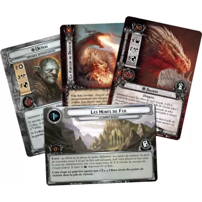 Le Seigneur des Anneaux: Le Jeu de Cartes - Ered Mithrin(Campagne)