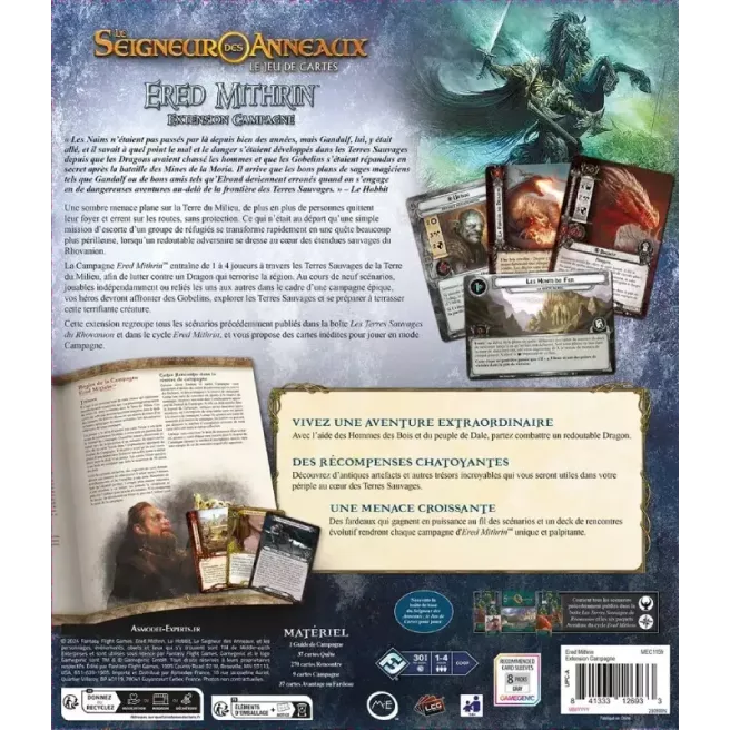 Le Seigneur des Anneaux: Le Jeu de Cartes - Ered Mithrin(Campagne)