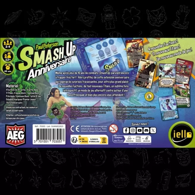 Smash Up - Anniversaire Smash Up - Anniversaire