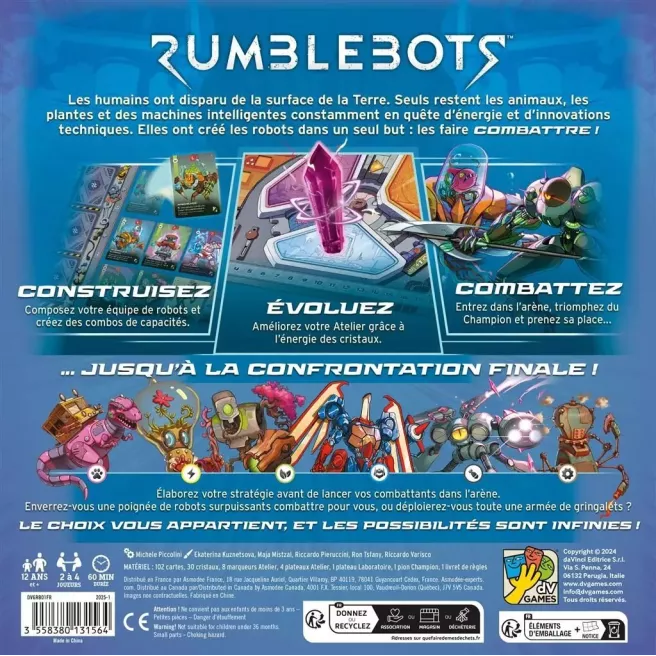 Rumblebots : La Battle Royale des Robots