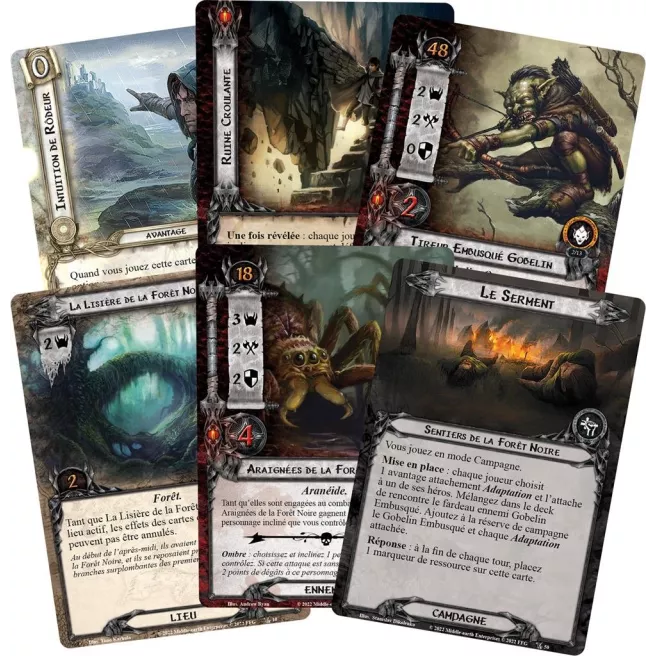 Le Seigneur des Anneaux: Le Jeu de Cartes - Les Ténèbres de la Forêt Noire
