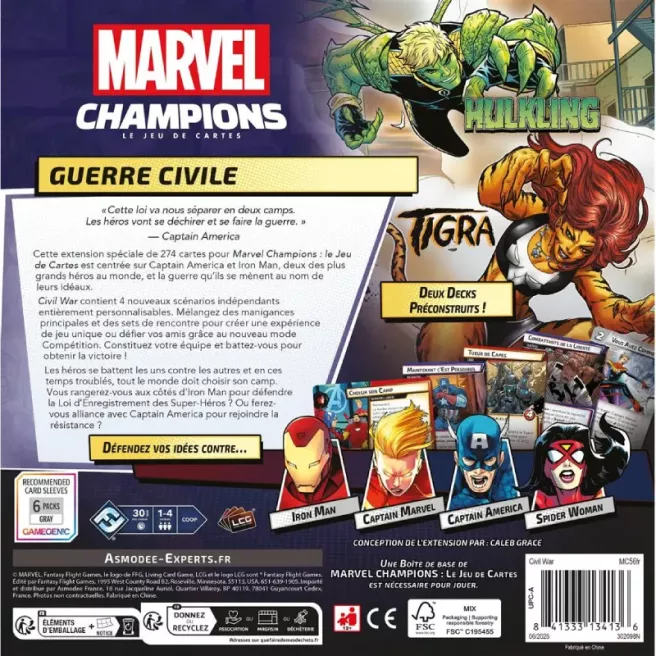 Marvel Champions : Le Jeu de Cartes - Civil War