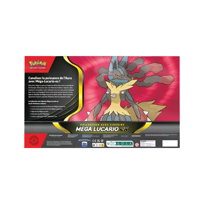 Pokémon - Coffret Premium Figurine - Mega Lucario EX
