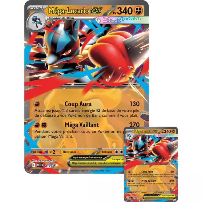 Pokémon - Coffret Premium Figurine - Mega Lucario EX