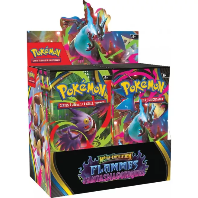 Pokémon - Flammes Fantasmagoriques ME02 - Display de 36 Boosters FR