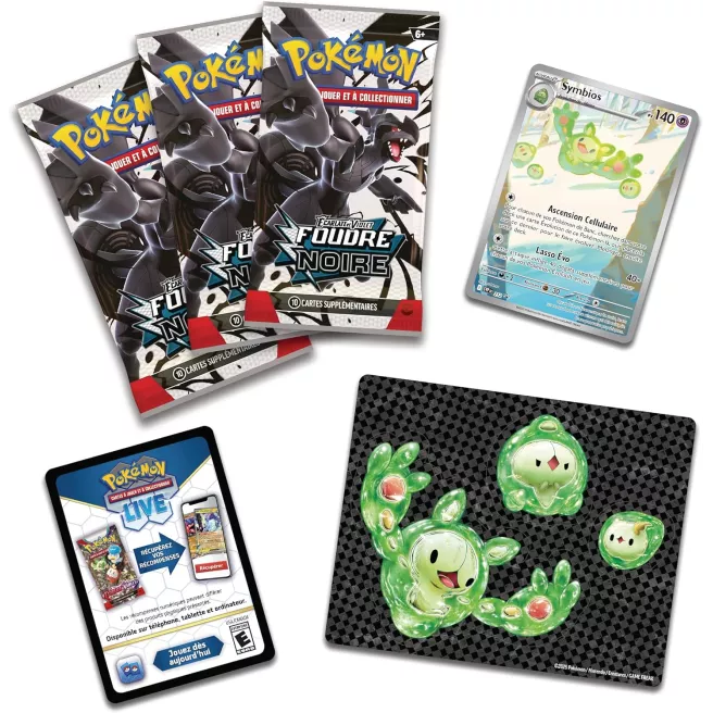 Pokémon - EV10.5 : Foudre Noire - Collection Autocollant Réajustable - FR