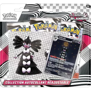 Pokémon - EV10.5 : Flamme Blanche - Collection Autocollant Réajustable - FR