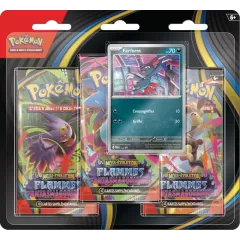 Pokémon - Flammes Fantasmagoriques ME02 - Tripack 3 Boosters Farfuret - FR